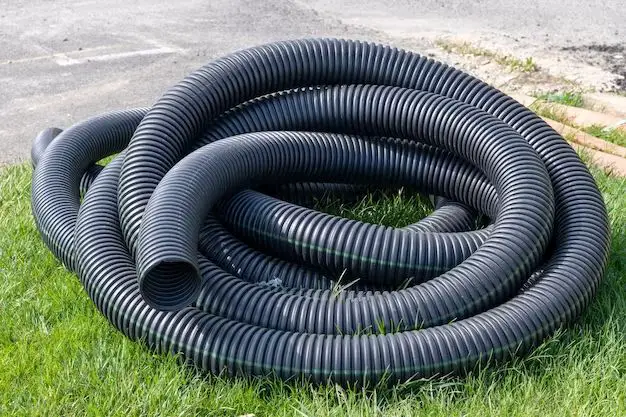 Is black drain pipe PVC