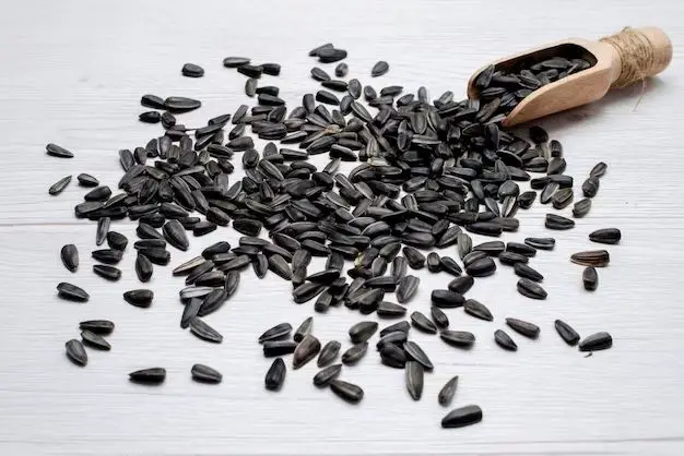 What if sunflower seeds are black