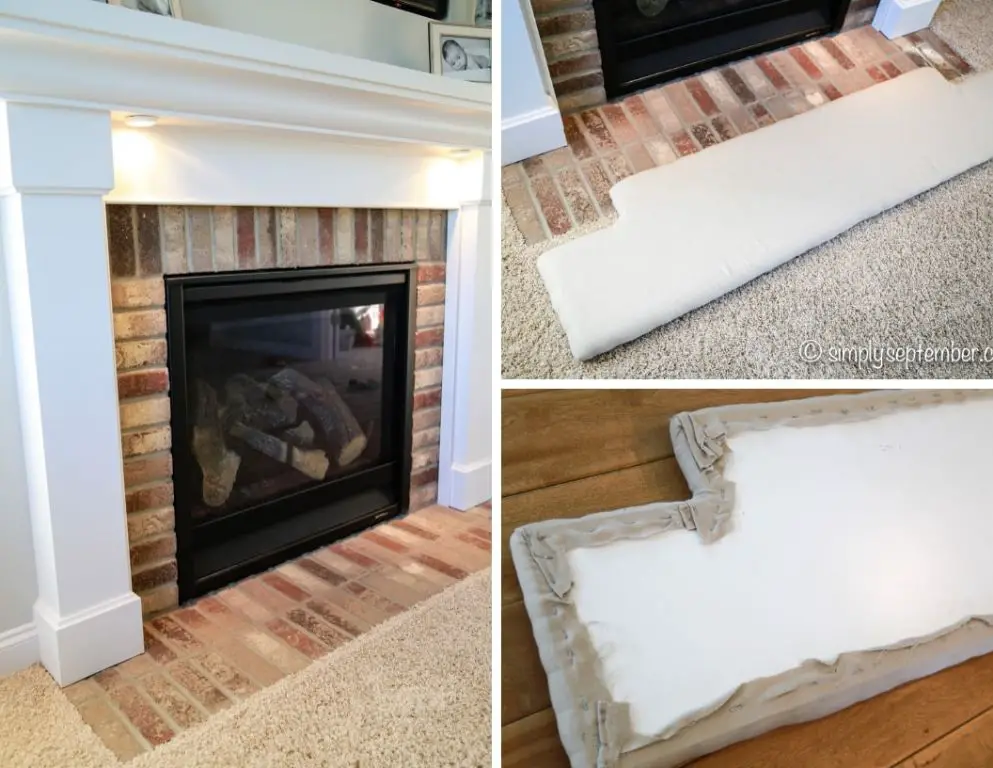 How do you childproof a fireplace hearth