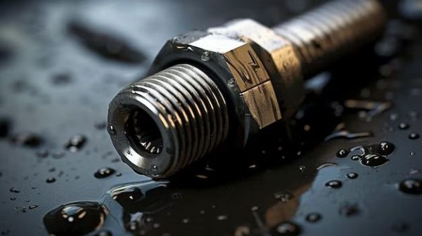 Can oil come out of spark plugs?