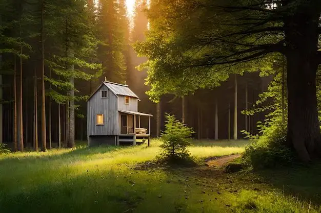 Can I just build a house in the forest