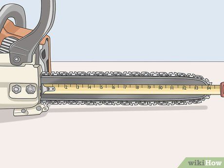 What is the standard bar length on a chainsaw