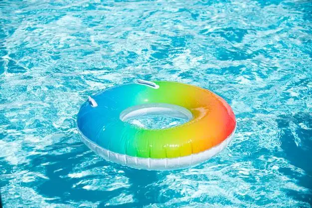 What can I use to blow up my pool floats