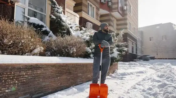 How do you store winter shovels?