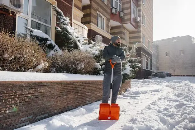 How do you store winter shovels