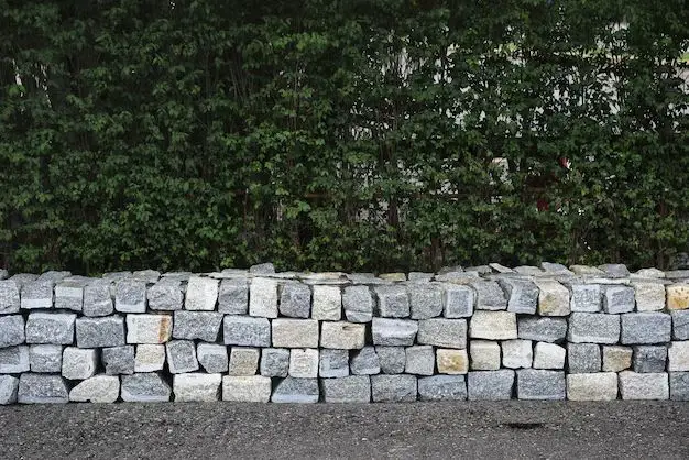 What is the best material for a lake retaining wall