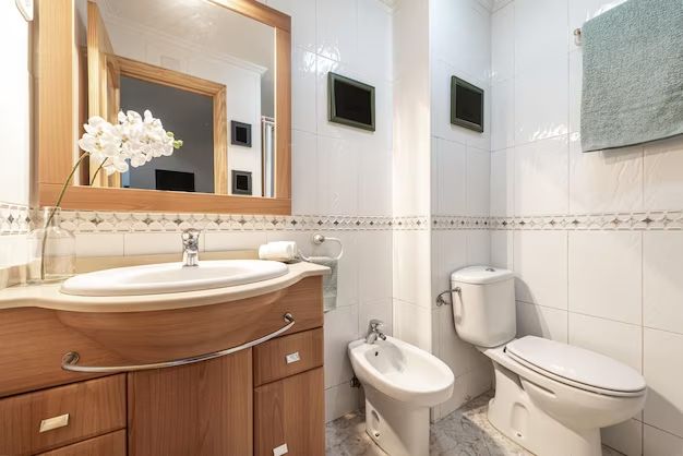 Is it OK to put towel bar over toilet