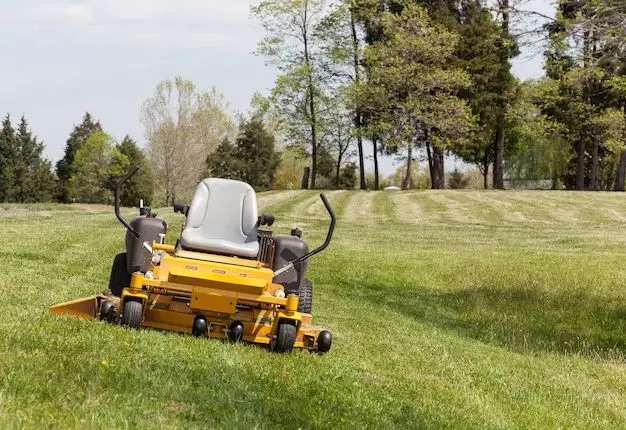 What is the proper way to mow with a zero turn mower