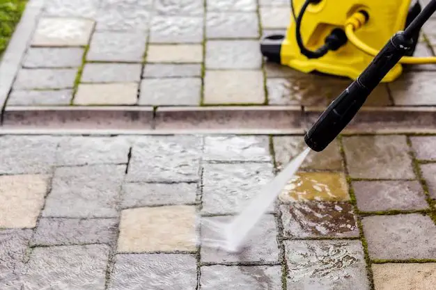 Can you pressure wash a tile floor