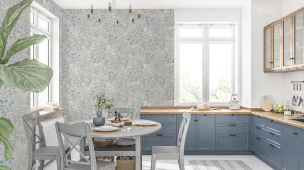 Can you put wallpaper inside kitchen cabinets?