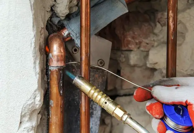 What solder is best for copper pipe