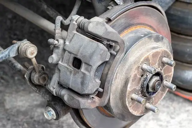 Can you clean rusted rotors without removing wheel