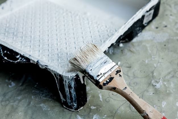 What kind of brush to use on textured ceiling