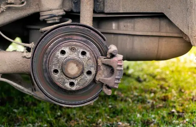 Is it normal for brake calipers to rust