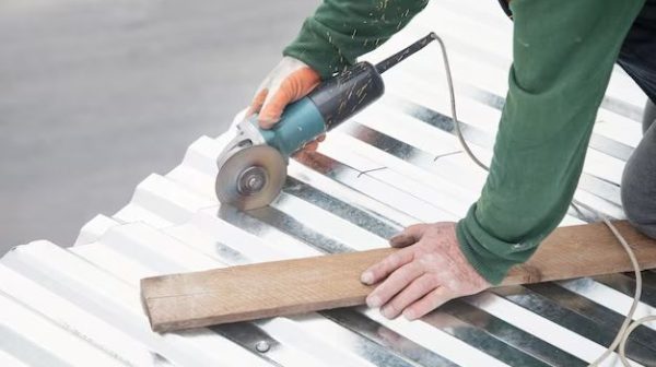 Can you cut metal roofing sheets?