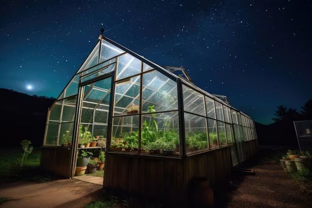 What type of glass is best for a greenhouse