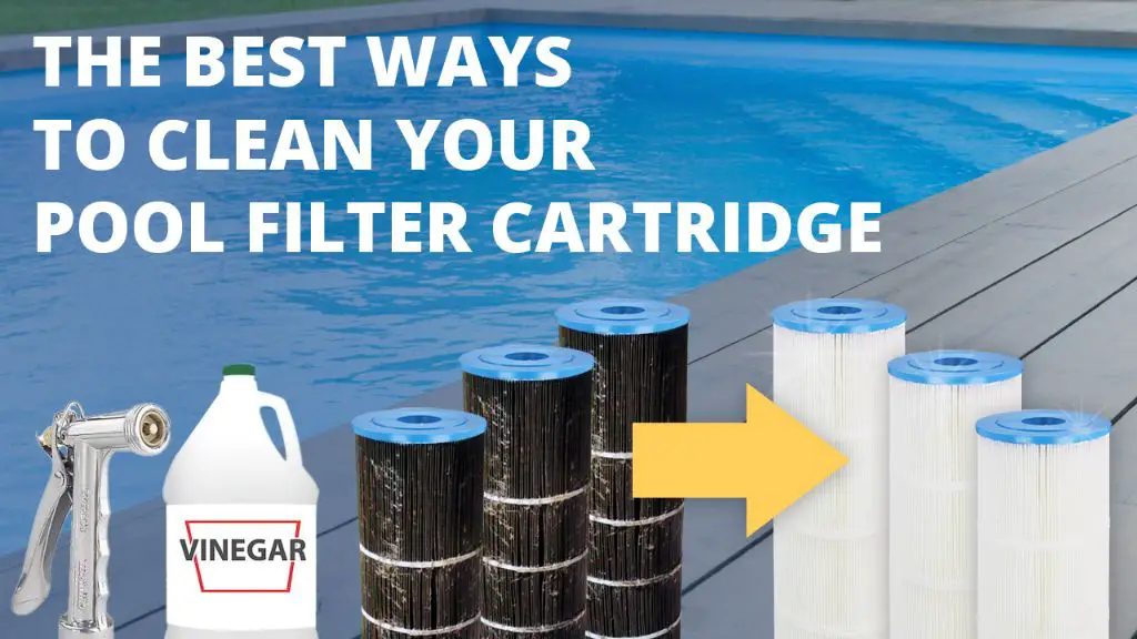 What is the best way to clean a cartridge pool filter