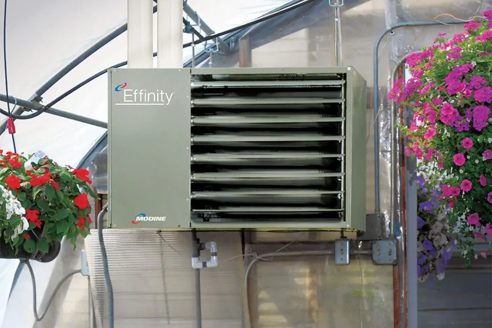 Can you put a propane heater in a greenhouse