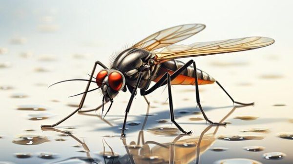 How do you stop gnats from flying around you?