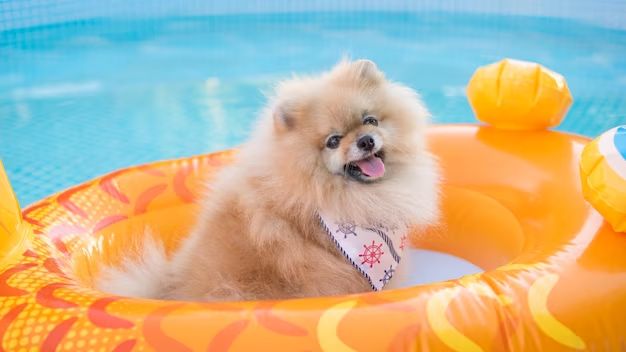 Do dogs like pool floats