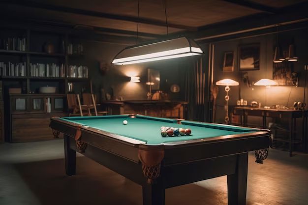 How do you fit a pool table in a small room