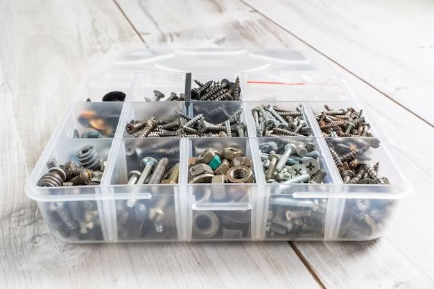 How do you organize screws bolts and nuts