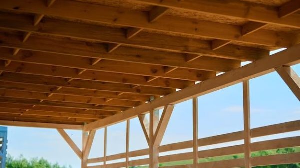 What is the ceiling under a deck called?