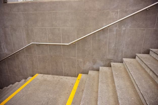 How do you make concrete steps less steep