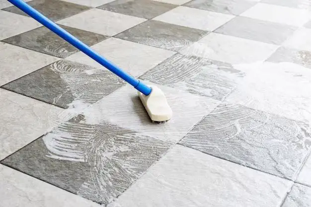 Can I use floor wax on tiles