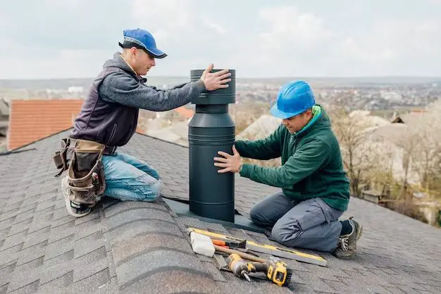 What should I use to repair a chimney cap