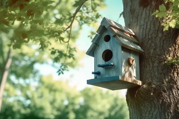 What color birdhouse attracts birds the most