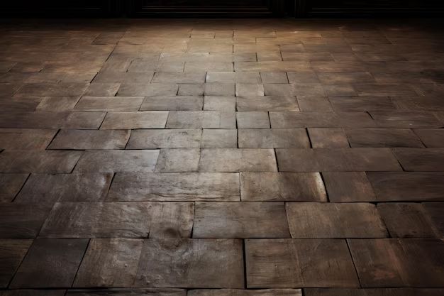 What is the name of the old floor tiles