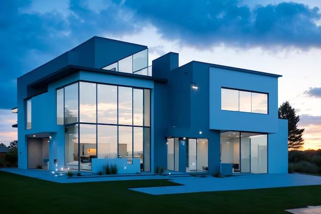 Is light blue a good color for a house exterior