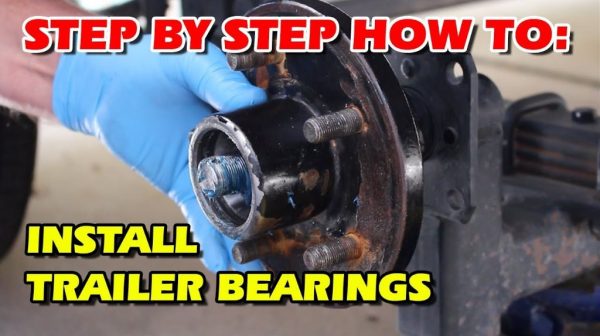 How often should you grease bearings on a boat trailer?