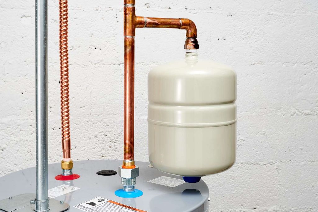 Does an under sink water heater need an expansion vessel