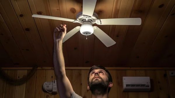 How do you wire a remote ceiling fan?