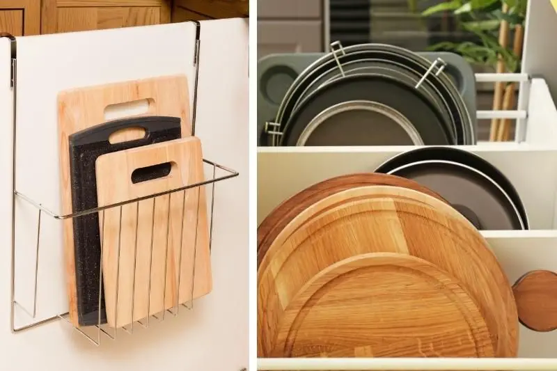 What is the best way to store cutting boards