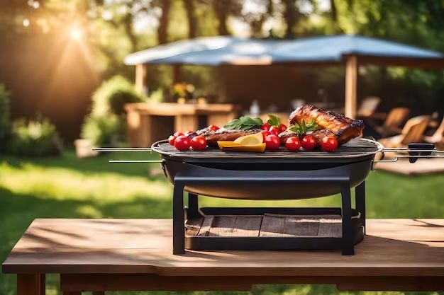 Can I put my grill on a plastic table