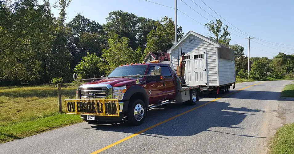 Can you move a shed on a trailer