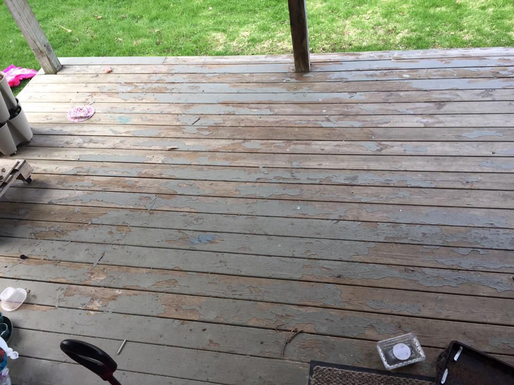 Do I need to remove old stain before restaining a deck