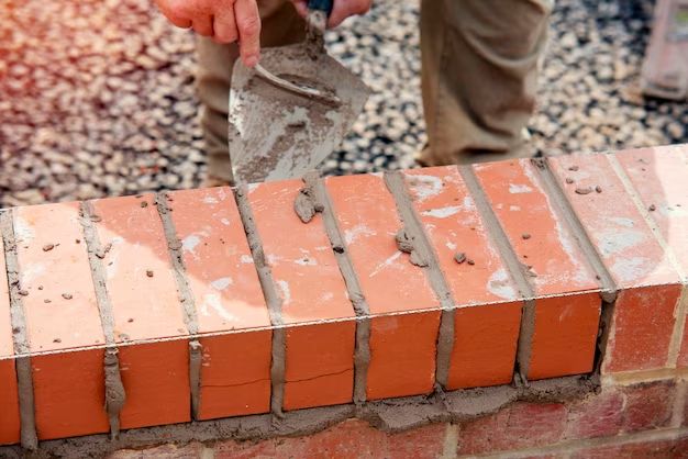 What tool do you use to push mortar between bricks