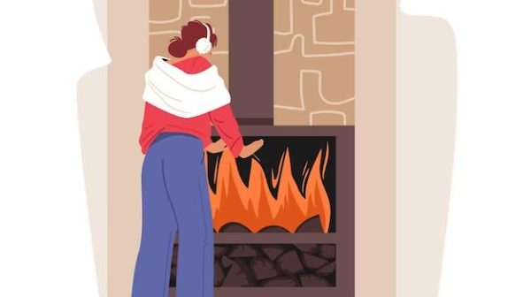 Is it normal for cold air to come through fireplace?