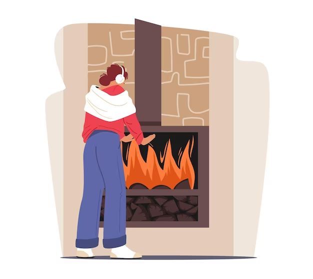 Is it normal for cold air to come through fireplace