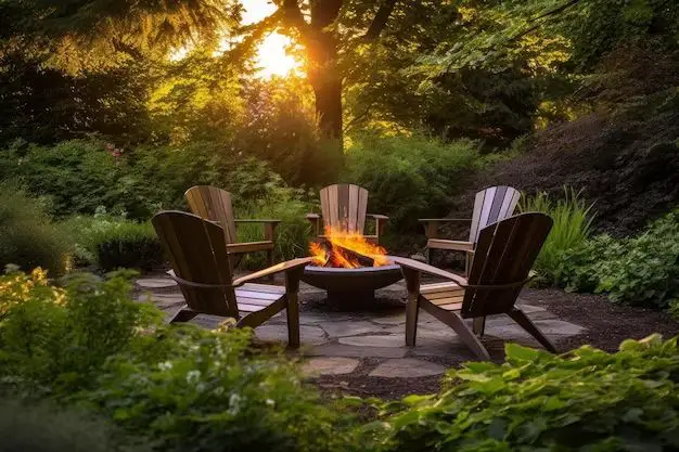 What kind of chairs are good for around a fire pit