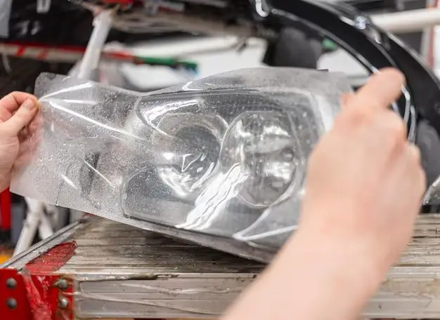 What is the best product to remove film from headlights