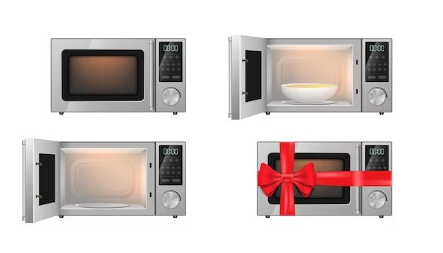 What month do microwaves go on sale