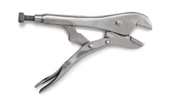 How do locking pliers lock?