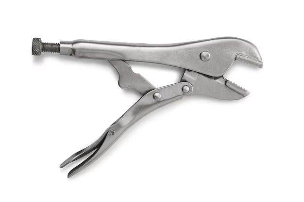 How do locking pliers lock