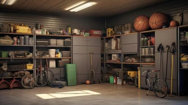 Can you put regular cabinets in garage?