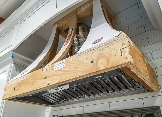 How do you install an insert vent hood